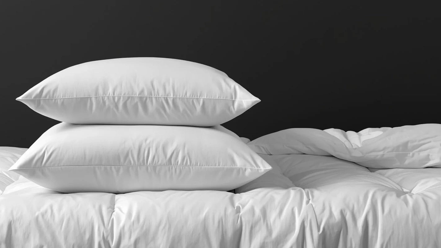 Linen and Co premium pillows and duvet inners styled for luxury hospitality bedding and residential comfort in South Africa
