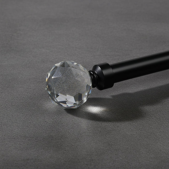 Why choose 25mm Black Steel Curtain Rod Finials & U-Arm
