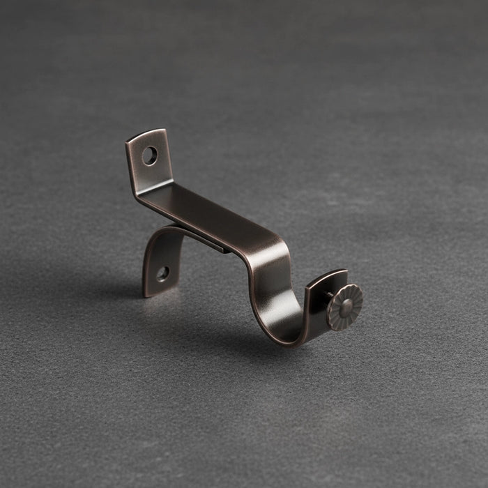 25mm Bronze Curtain Rod Brackets