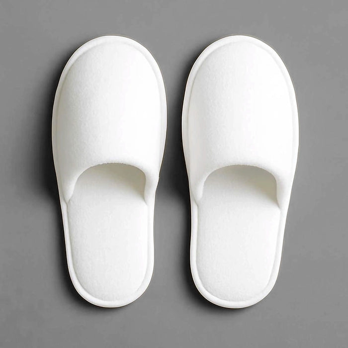 White Disposable Slippers (100 per Pack)