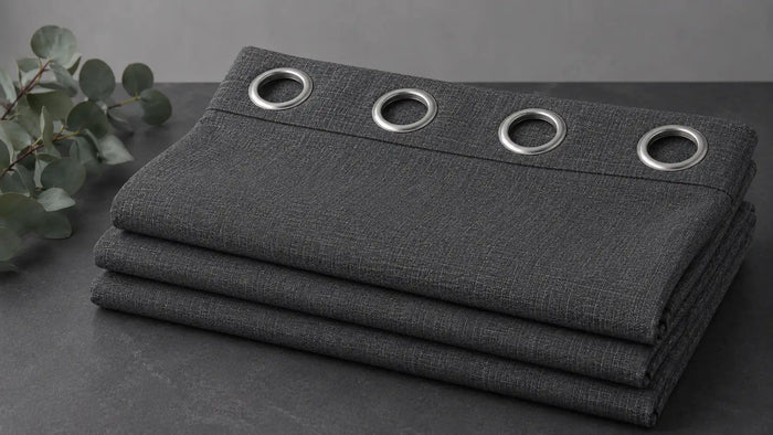 Care notes imagery for Celeste Blockout Ready-Made Eyelet Curtain