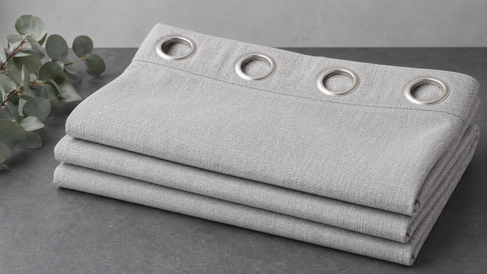 Care notes imagery for Daloa Blockout Ready-Made Eyelet Curtain