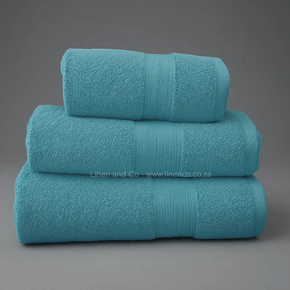 Duck Egg bath towels - quality hospitality bath linen by Linen and Co