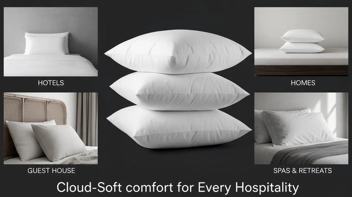 Ideal uses for Duck Feather Pillows – Twin Pack