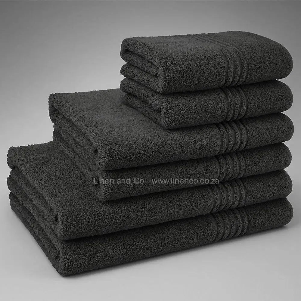 Grey hotel bath towels - premium hospitality bath linen by Linen and Co