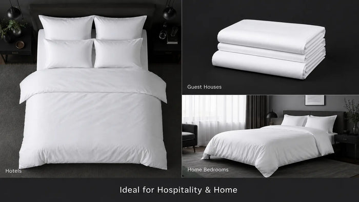 Ideal uses for White Cotton 200TC Duvet Cover Set