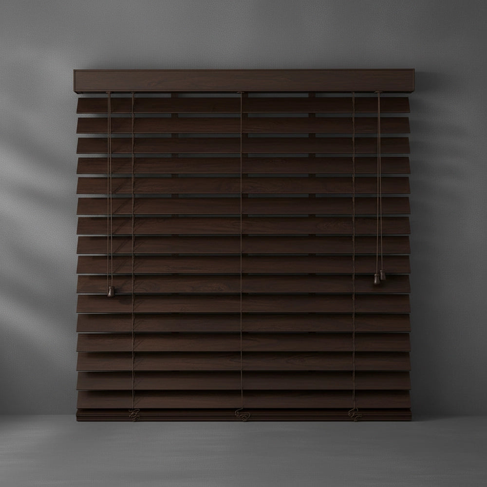 Java 50mm wooden Venetian blind by Linen and Co - premium hospitality window blinds