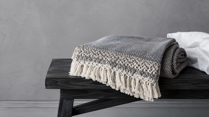 Care notes imagery for Limited Cotton Throws