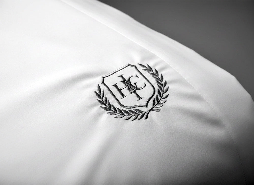 Logo embroidery