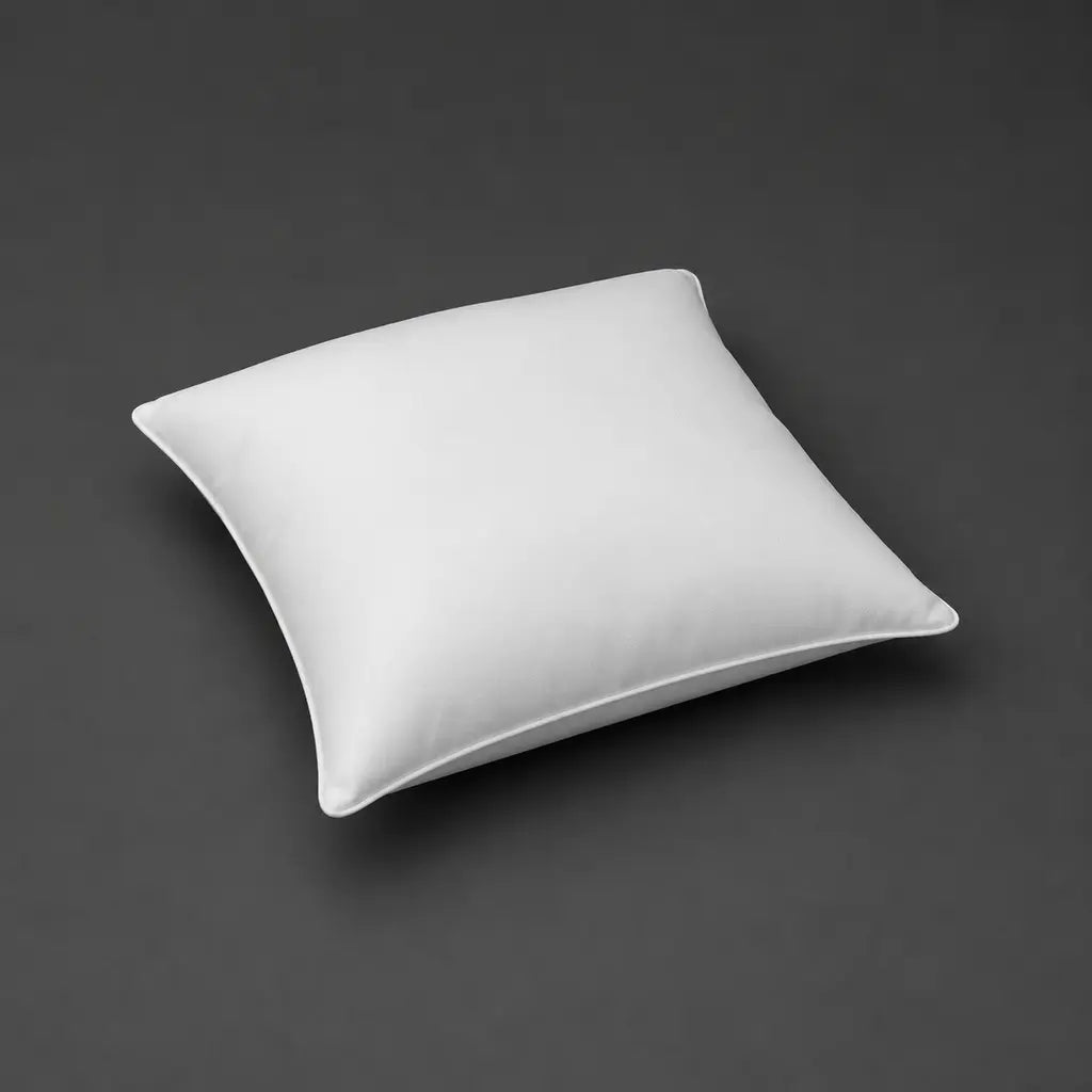 Square Microfibre Scatter Cushion inner on a cool charcoal surface