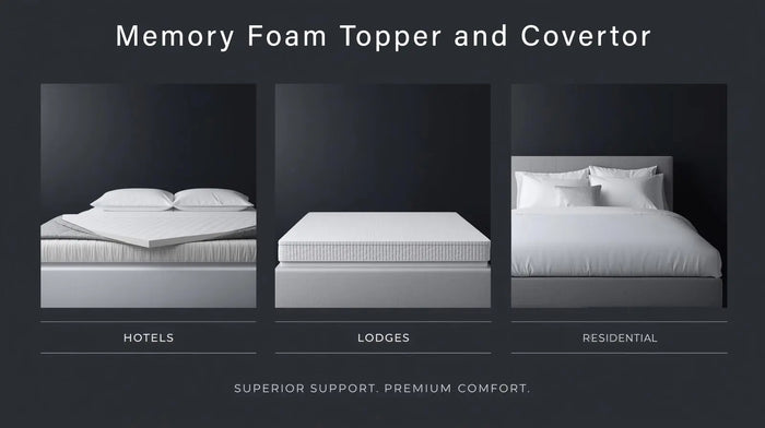 Ideal uses for Memory Foam Mattress Topper and Convertor
