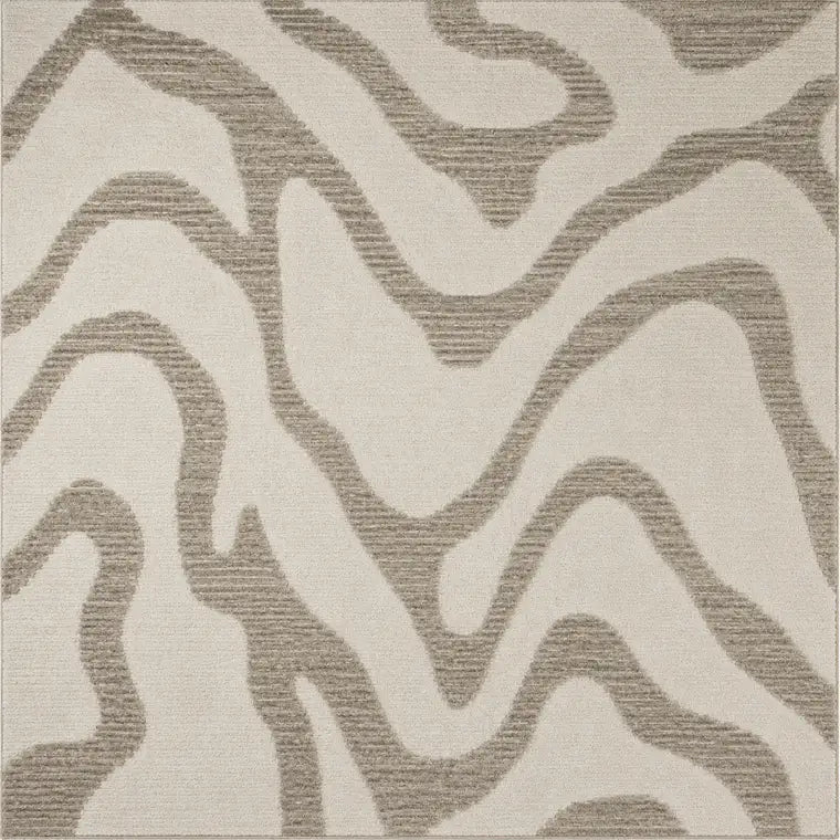 Papini Namib rug in Dune - product view - Linen and Co