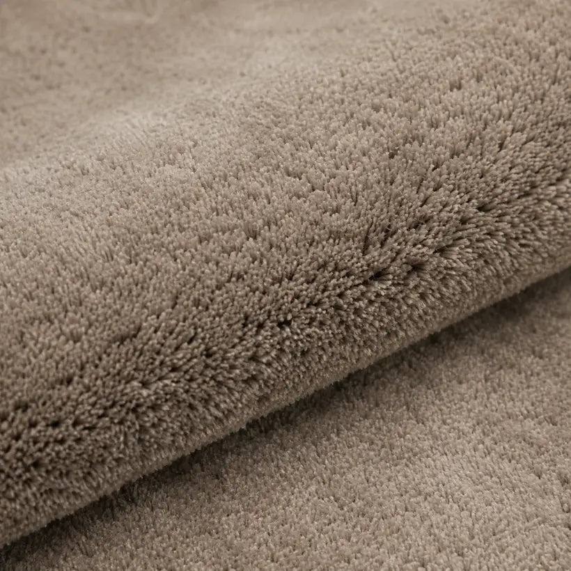 Papini Temptation rug in Toffee - close-up detail - Linen and Co