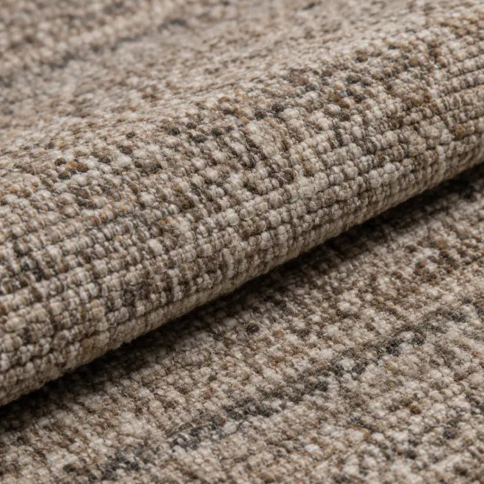 Papini Wayfarer rug in Jute - close-up detail - Linen and Co