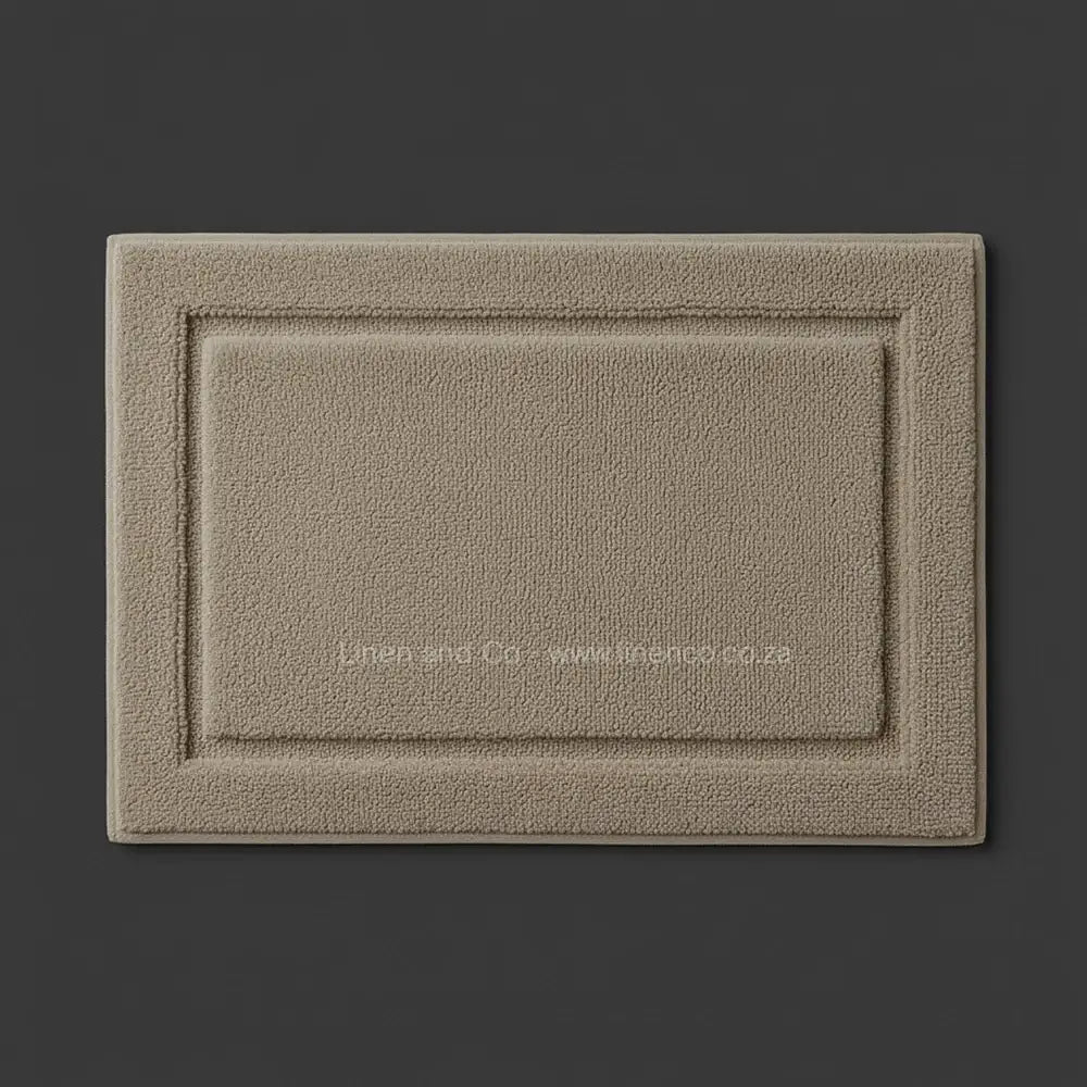 Pebble towelling bath mat - premium hospitality bath linen by Linen and Co