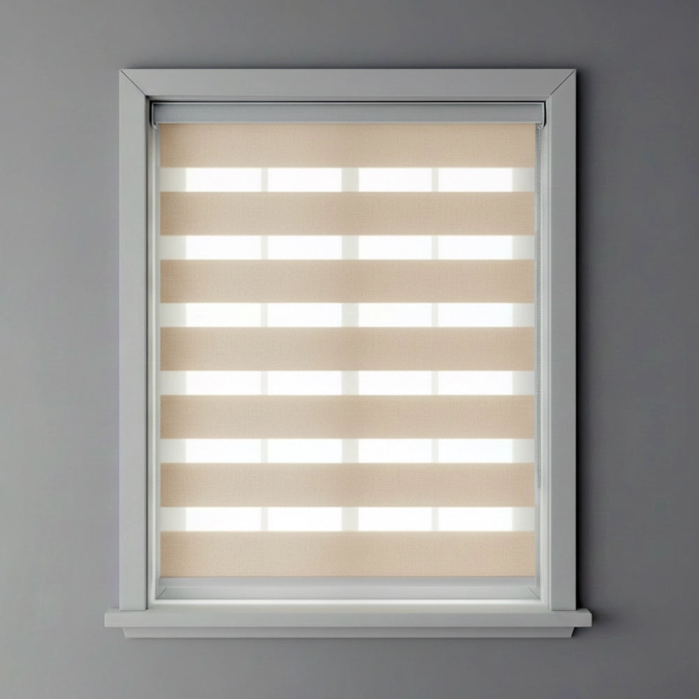 Sand zebra blind by Linen and Co - premium hospitality window blinds