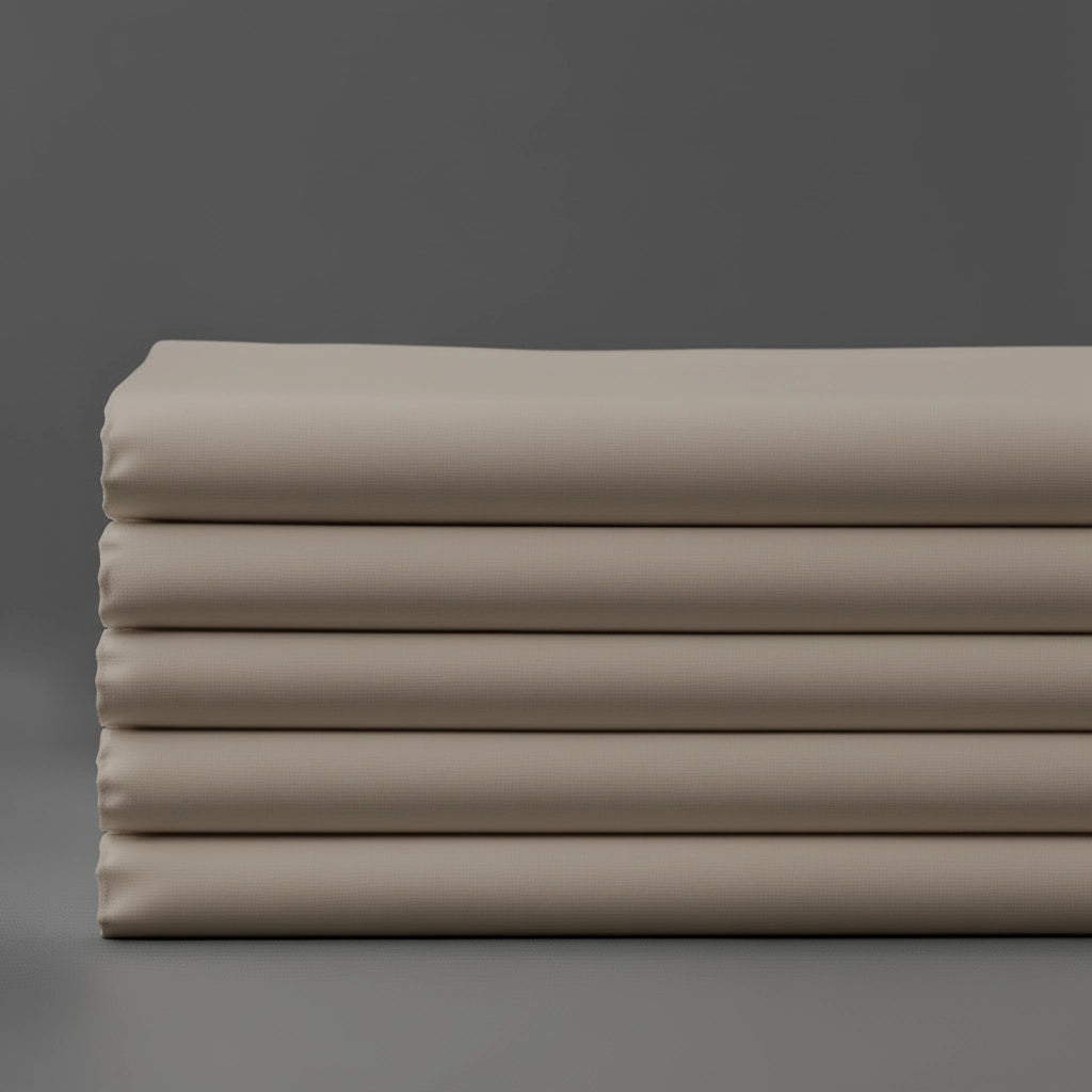 Stone Flat Sheets by Linen and Co - premium bed linen