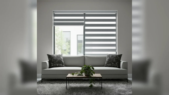 Triple Sheer Zebra Blinds