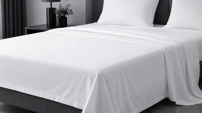 White Cotton 200TC Flat Sheet
