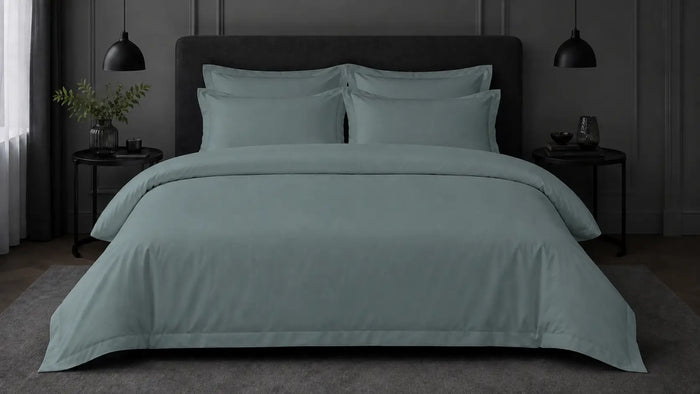Duck Egg Cotton 200TC Oxford Duvet Cover Set