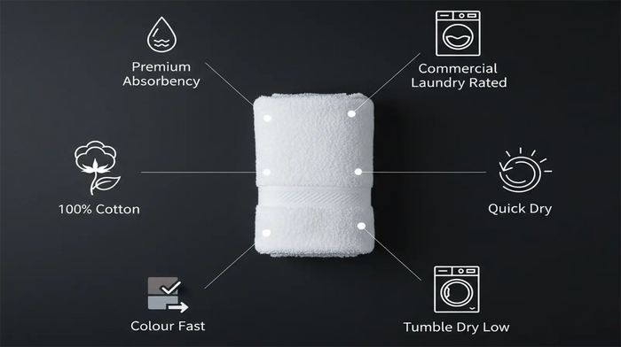 Why choose Bristol Hotel Collection Towels 520gsm
