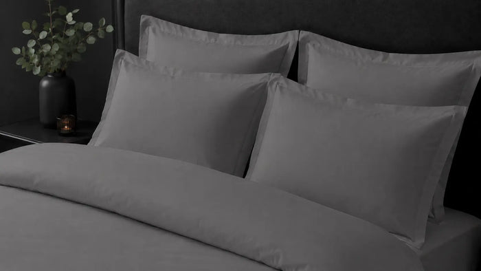 Why choose Grey Cotton 200TC Oxford Duvet Cover Set