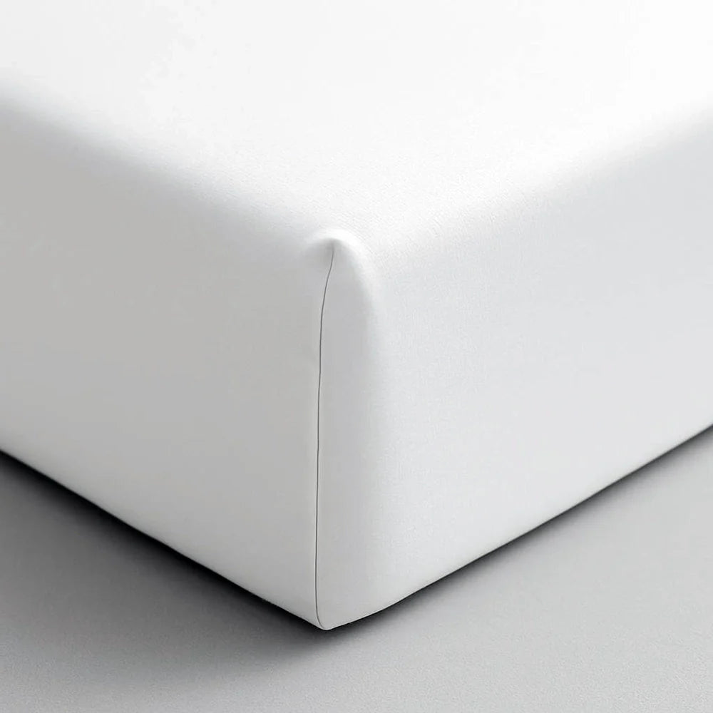 Linen and Co, Corner of White Fitted Sheet 