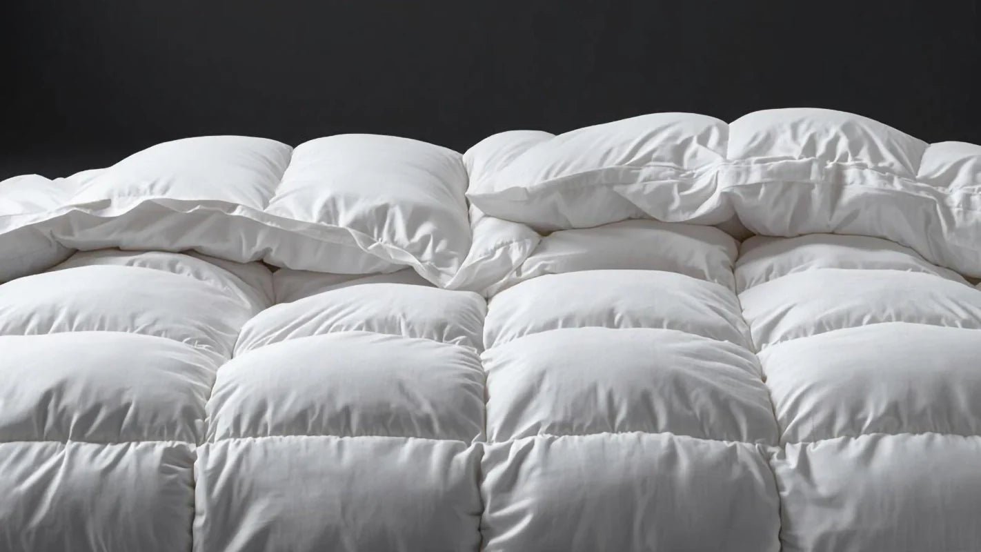 Linen and Co premium duvet inners in microfibre and down-filled options, styled for luxury hotel bedding and residential comfort in South Africa.
