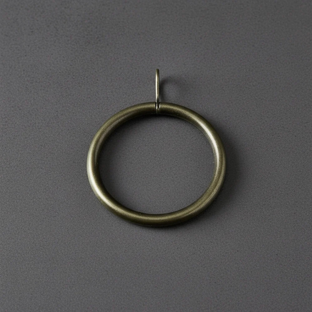 25mm Antique brass curtain rings - Linen and Co