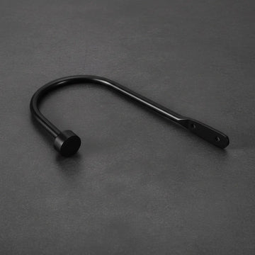 25mm Black curtain U-Arm - Linen and Co