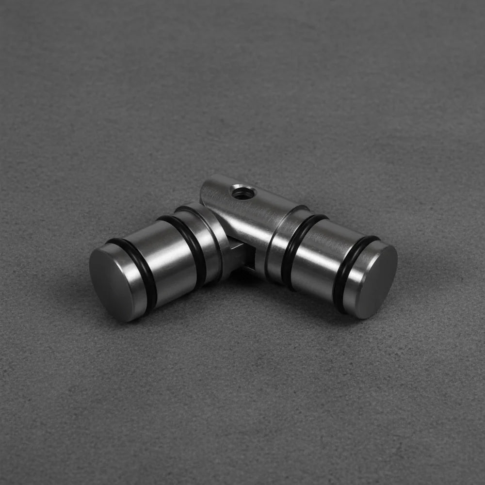 25mm 90 degree curtain rod joiner - Linen and Co