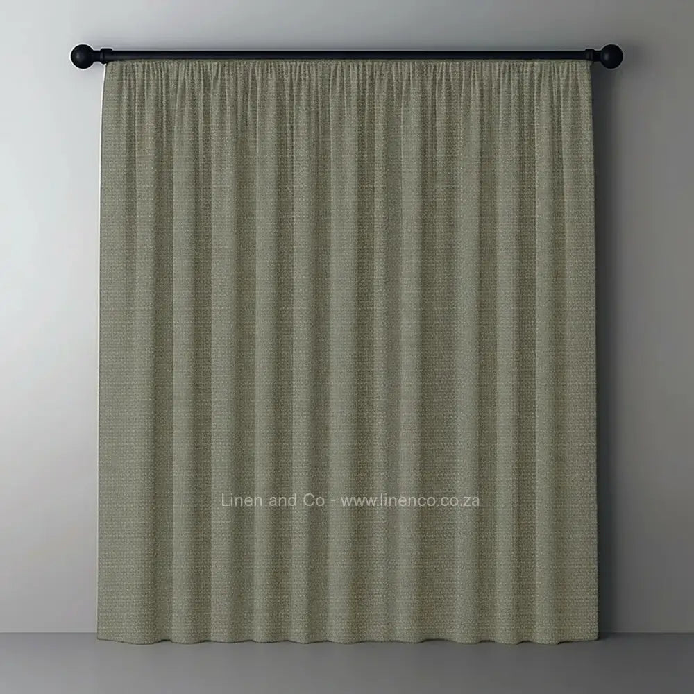 sand colour with tape header self lined blockout curtain with 100% shade reduction, professional hospitality-grade window treatment featuring refined texture and elegant tone for luxury interior design by Linen and Co