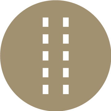 Graphic depicting the double stitch feature of Linen and Co's durable hospitality textiles