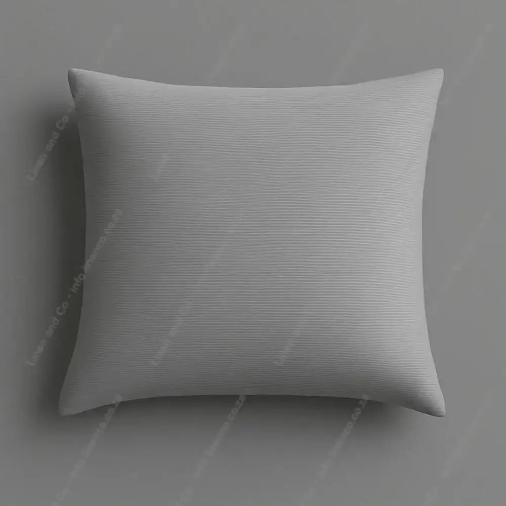 Linen and Co Light Grey Scatter on a Grey Background.