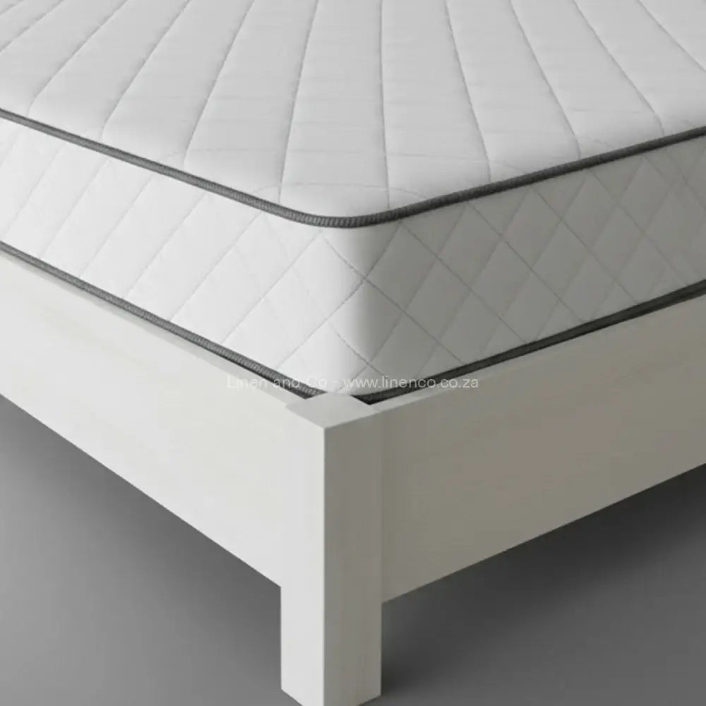 White high density foam mattress convertor with soft cushioning - premium hospitality bedding by Linen & Co