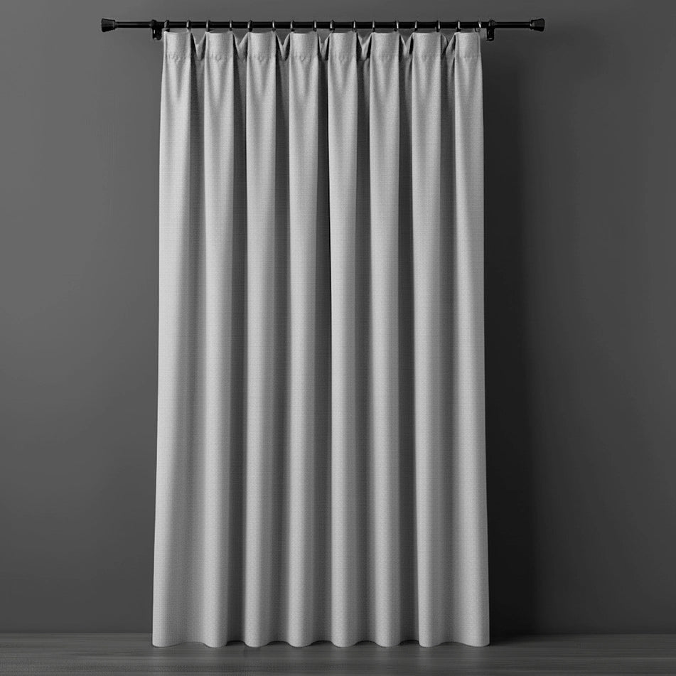Alloy taped woven blockout curtain by Linen and Co - premium hospitality curtains