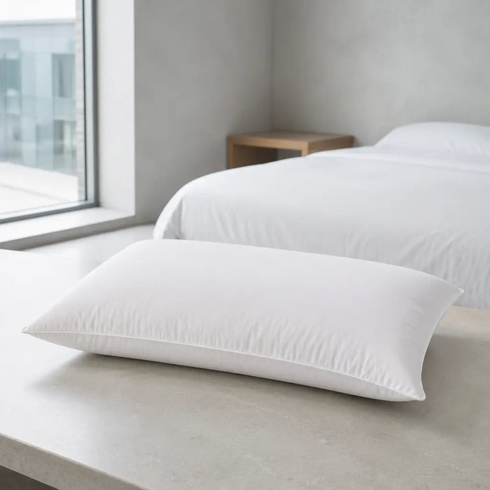 Care notes imagery for Bristol Sleep Luxury Microfibre Pillow Inner