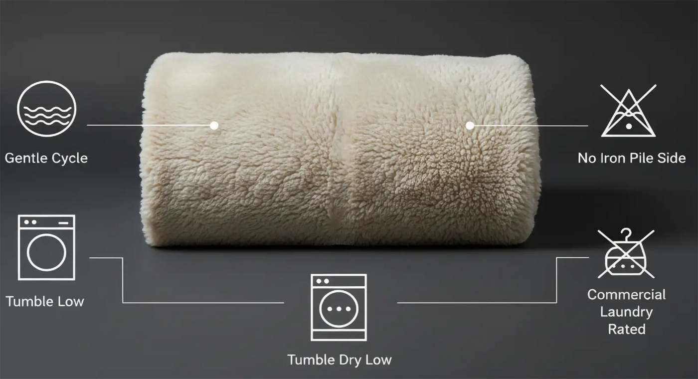 Care guide for Belfiore Hotel Blanket