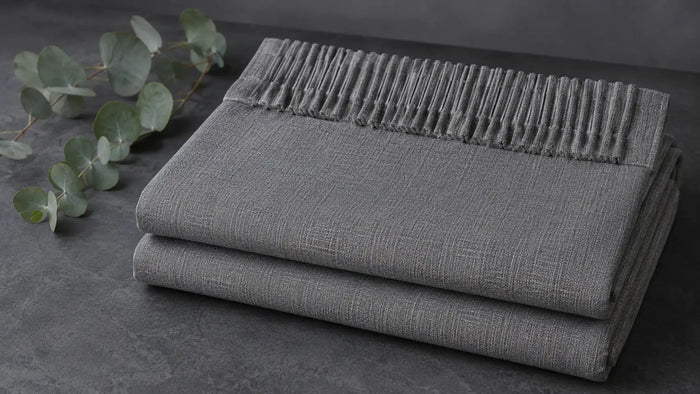 Care notes imagery for Celeste Blockout Ready-Made Taped Curtain