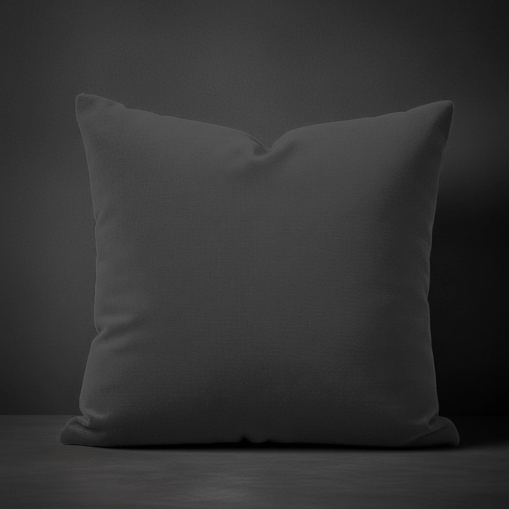 Dark Grey chenille scatter cushion by Linen and Co - luxury hospitality bedding