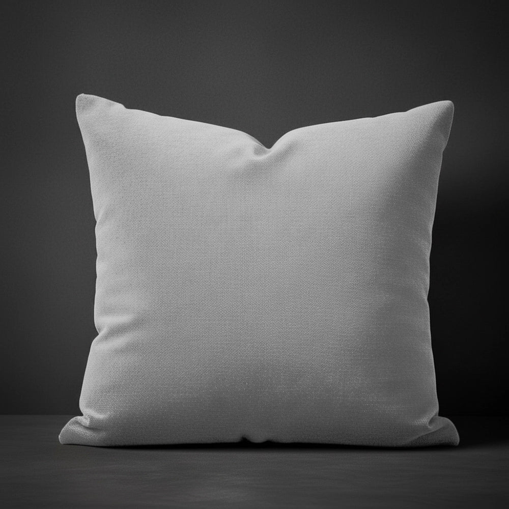 Light Grey chenille scatter cushion by Linen and Co - luxury hospitality bedding