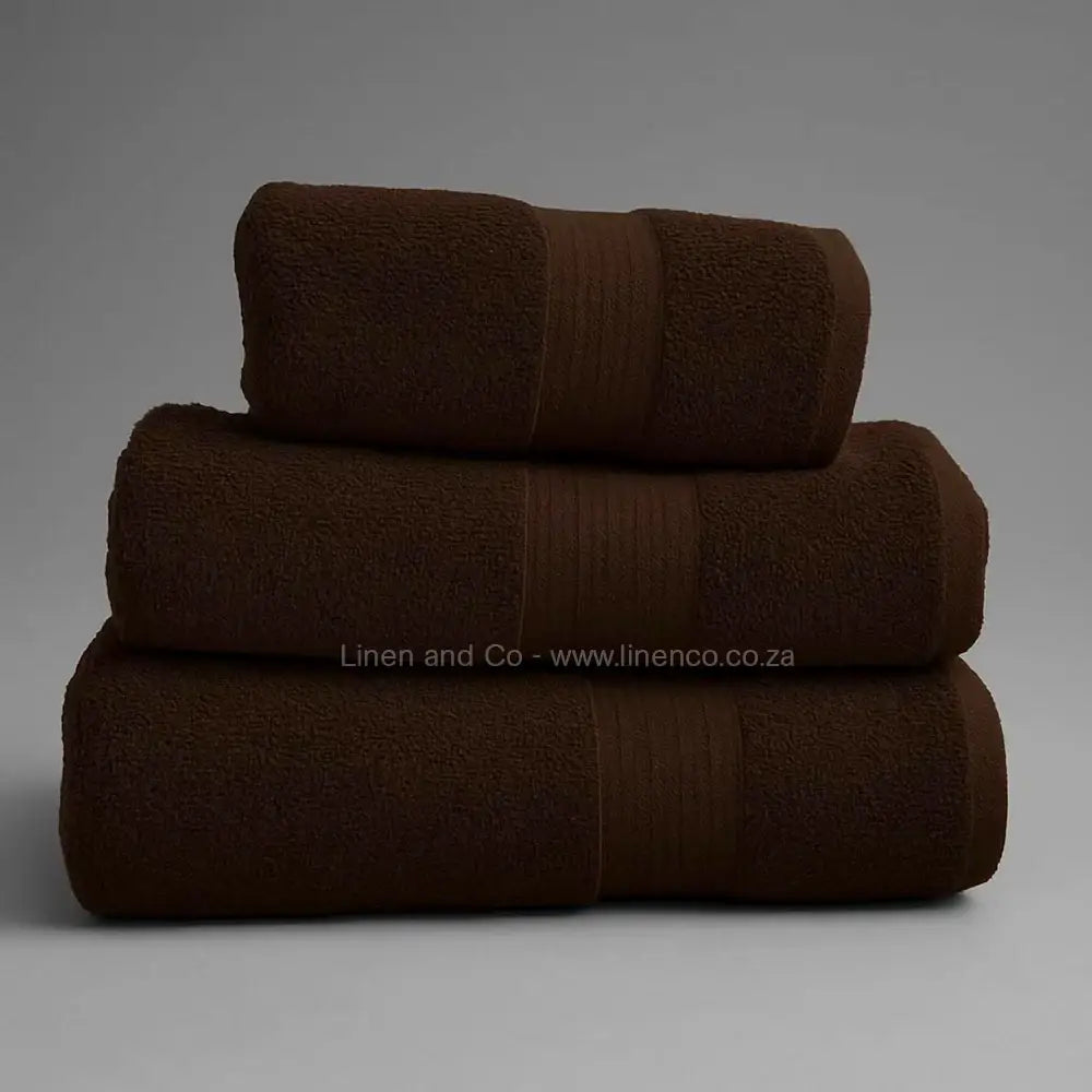 Brown bath towels - quality hospitality bath linen by Linen and Co