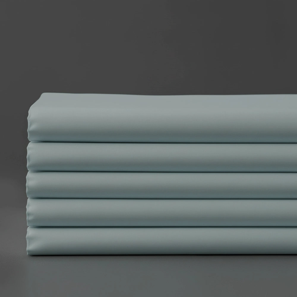 Duck Egg Flat Sheets by Linen and Co - premium bed linen