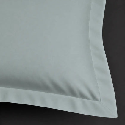 Oxford (No Satin Stitch) - Duck Egg Polycotton 200TC Flat Sheet - Linen and Co