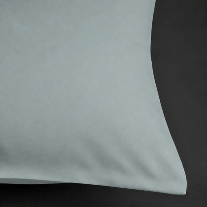 Plain (No Satin Stitch) - Duck Egg Polycotton 200TC Flat Sheet - Linen and Co