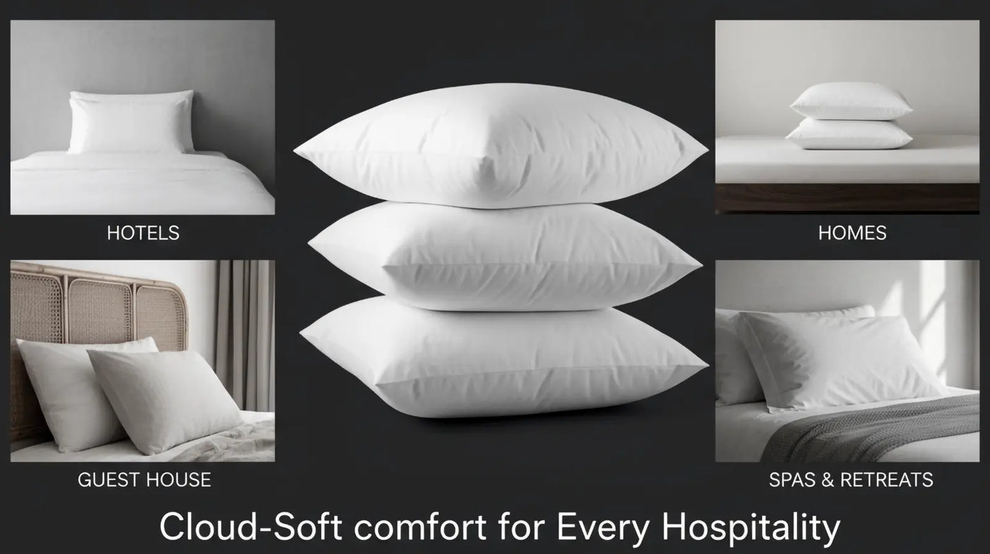 Perfect for Duck Feather Pillows – Twin Pack