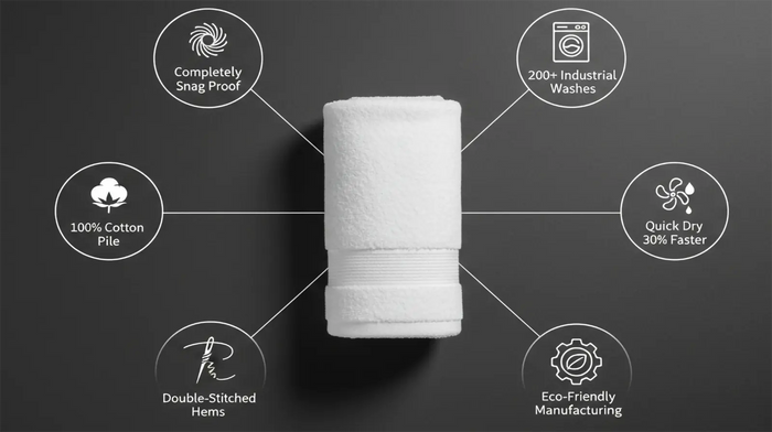 Why choose Glodina Marathon Snag Proof Towels 440gsm