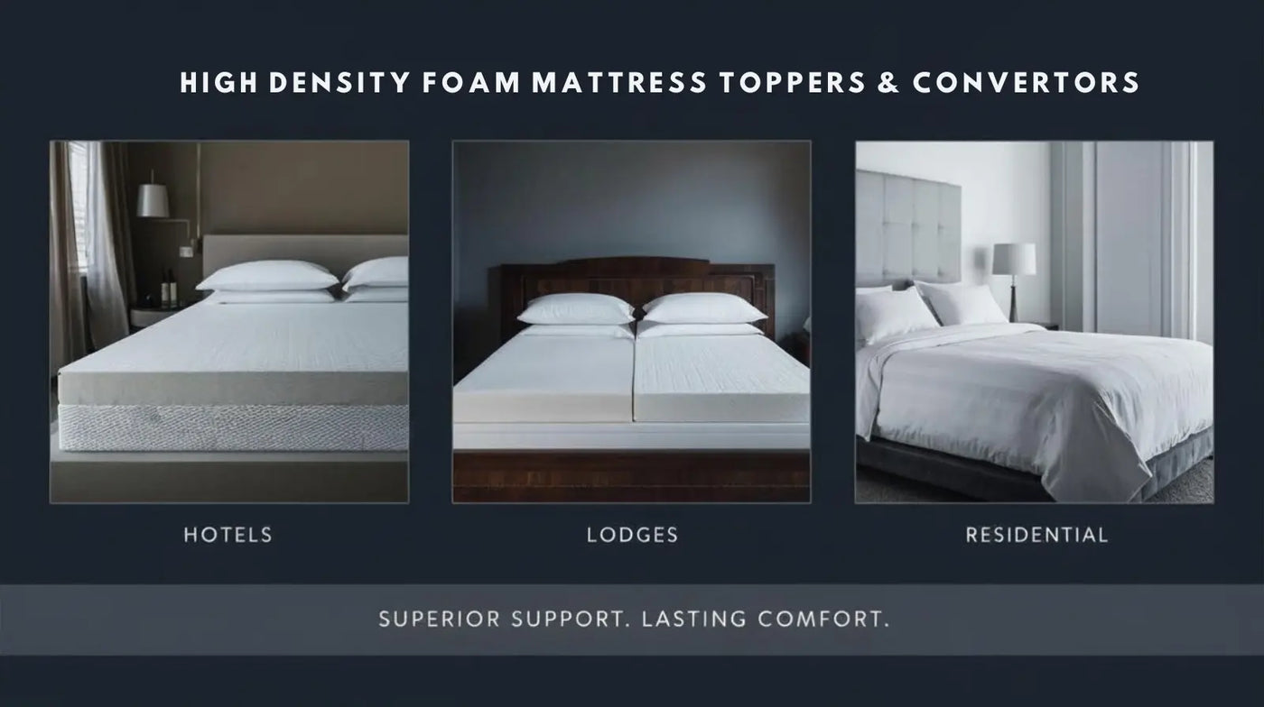 Perfect for High Density Foam Mattress Convertor and Topper