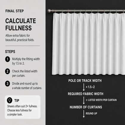 Calculate fullness and quantity