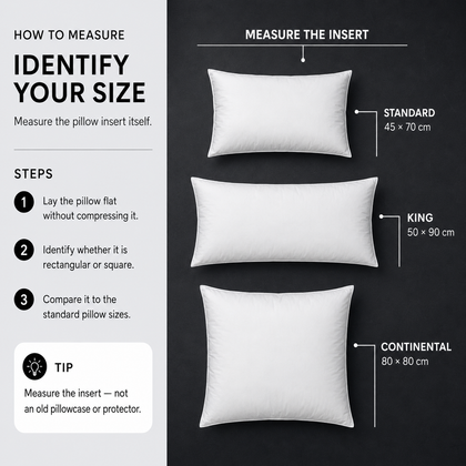 Identify the Pillow Size